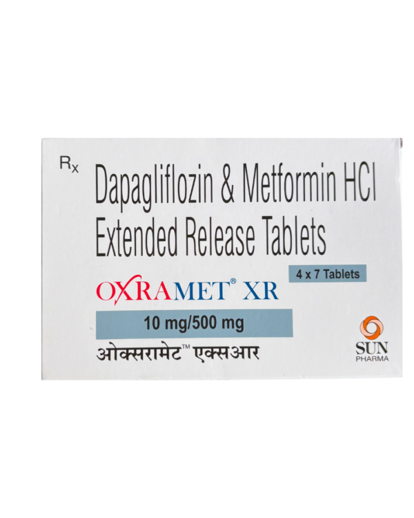 OXRAMET XR 10mg/500mg | SUN PHARMA