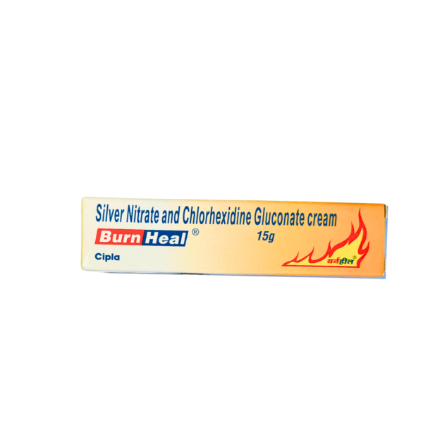 BURN- HEAL  | silver nitrate and chlorhexidine gluconate cream
