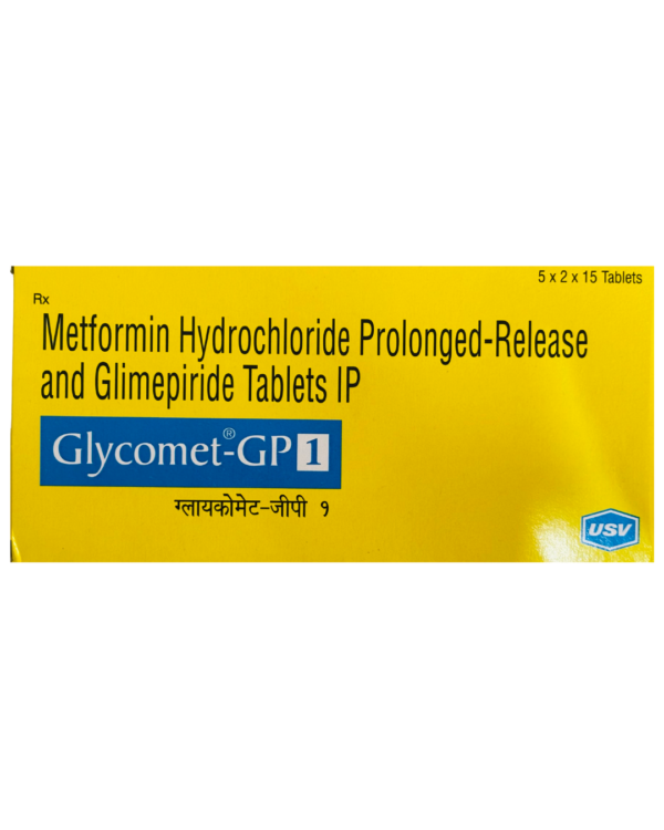 Glycomet-GP 1 | By USV | 15 Tablets