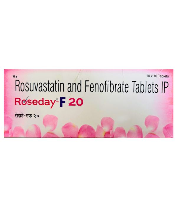Roseday F 20 | By USV | 10 Tablets