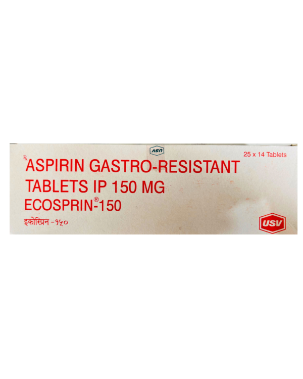 Ecosprin 150 | By USV | 14 Tablets