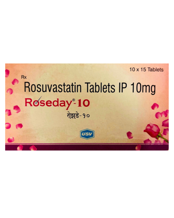 Roseday 10mg | By USV | 15 Tablets