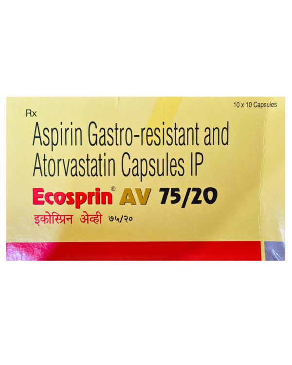 Ecosprin AV 75/20 (USV) – 10 Capsules