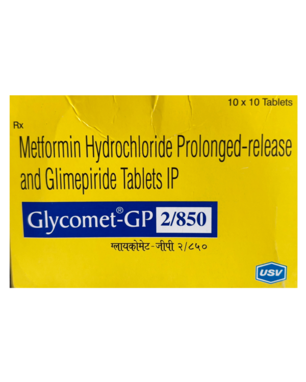 Glycogen GP 2/850 | By USV | 10 Tablets