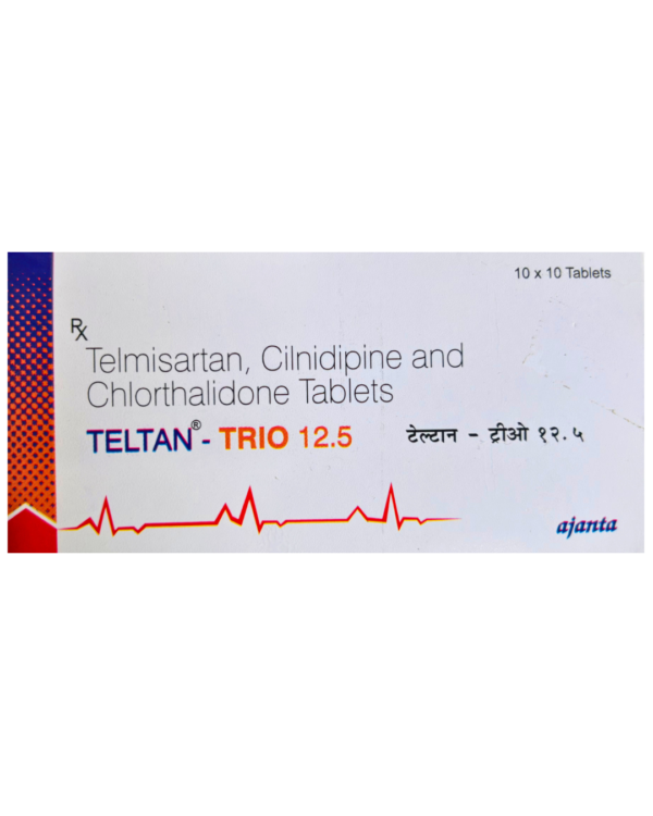 Teltan Trio 12.5 (Ajanta) – 10 Tablets