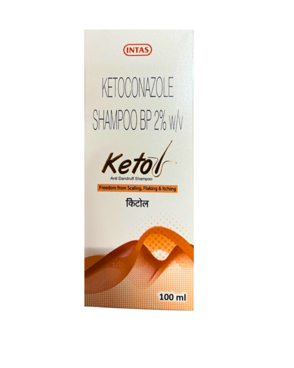 Ketol Anti-Dandruff Shampoo – 100ml | Intas